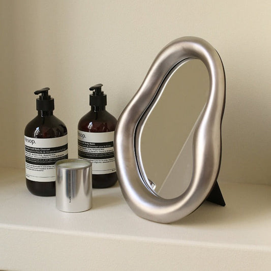 Unique Irregular Shaped Vanity Mirror-1