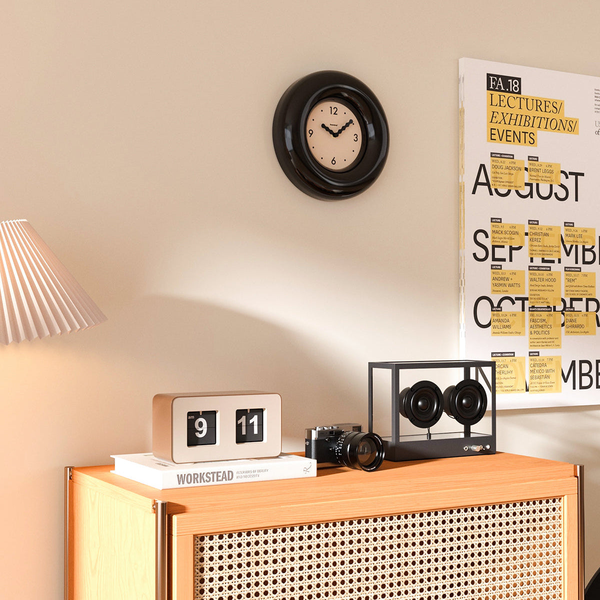 12-Inch Bagel Wall Clock-4