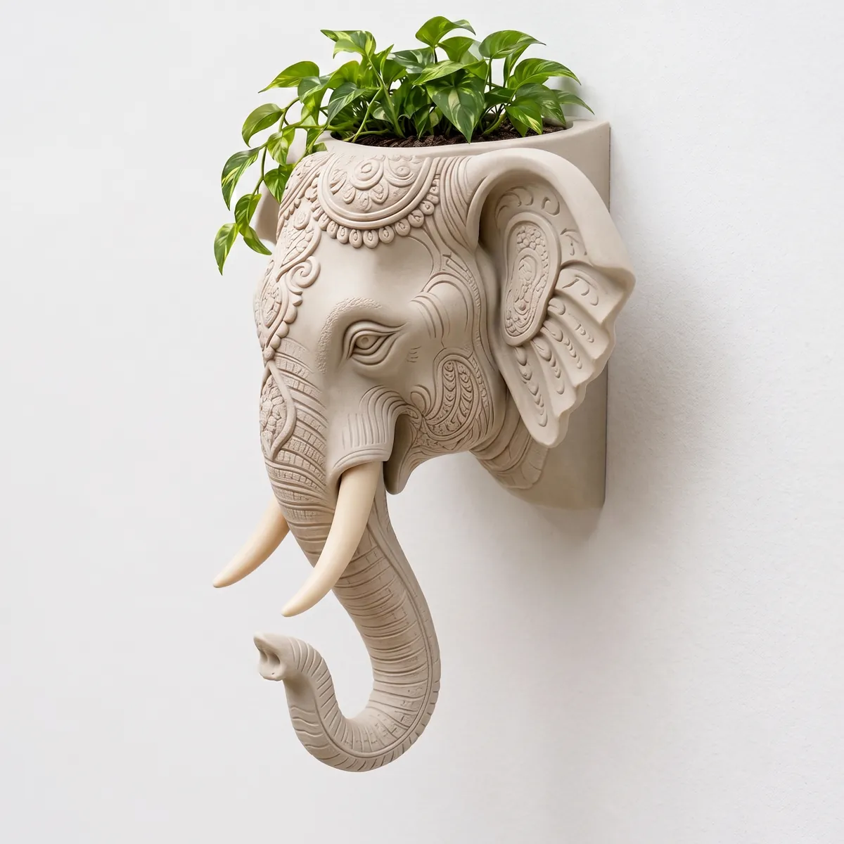 Elephant Wall Planter