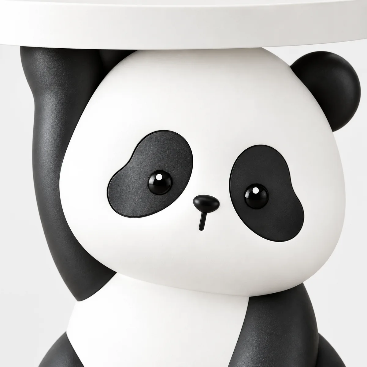 Panda Side Table, close-up of surface texture and detail