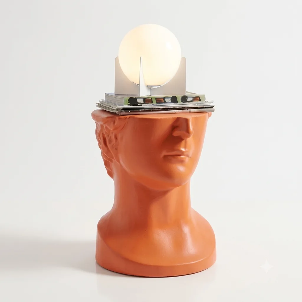 Head Case Side Table