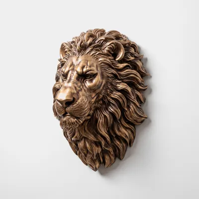 Lion Head Wall Mount