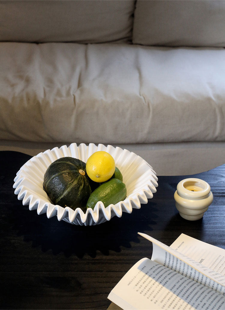 Resin Wave Fruit Tray-2