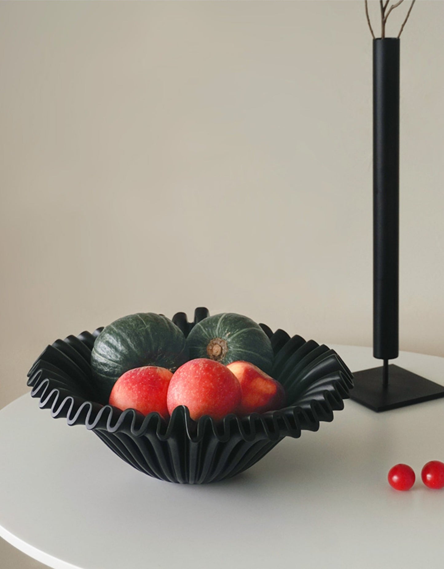 Resin Wave Fruit Tray-4