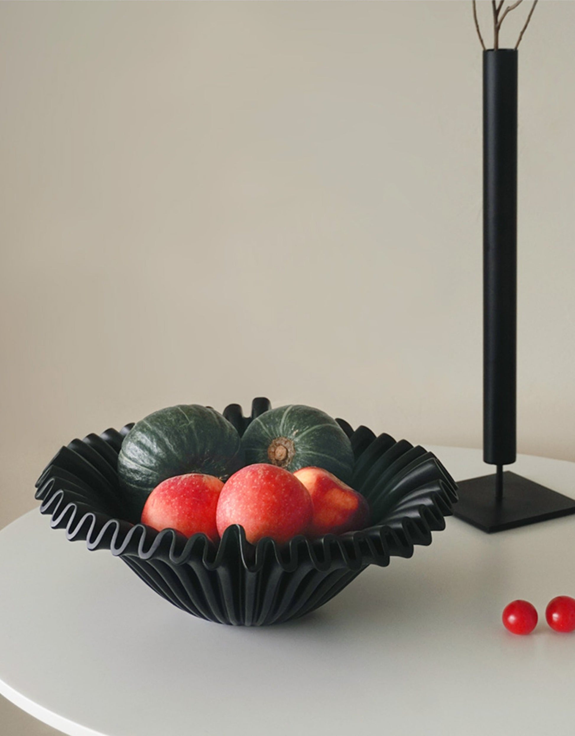 Resin Wave Fruit Tray-4