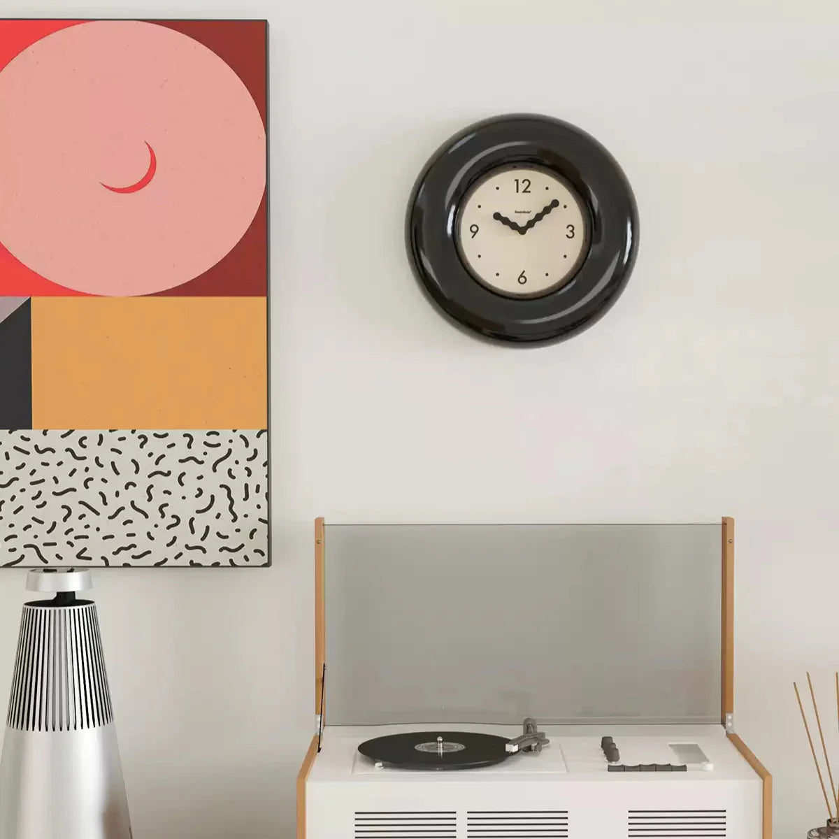 12-Inch Bagel Wall Clock-2